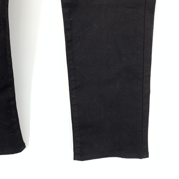 SOLD Levis Denim Jeans Womens Size 10 Short Classic Straight Leg Stretch Black - Picture 6 of 9